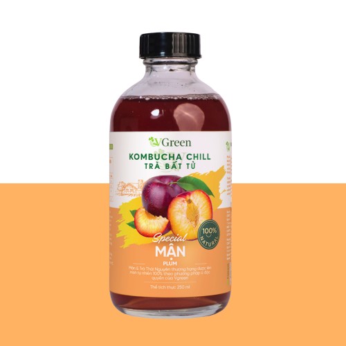 Vkombucha Chill Mận 250ml(TT)